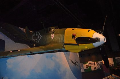 Messerschmitt (Hispano) BF 109E-3 NX109J/0392 Luftwaffe, The Museum of Flight Seattle-Boeing Field, WA USA