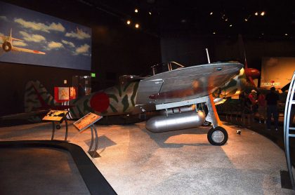 Nakajima Ki-43-IIIa Hayabusa Oscar (replica), The Museum of Flight Seattle-Boeing Field, WA USA