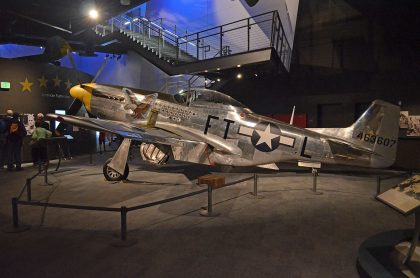 North American P-51D Mustang 44-63607/FT-L USAAF, The Museum of Flight Seattle-Boeing Field, WA USA