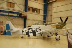 North American P-51D Mustang NL4151D/42-106805/CS-F USAAF, Lone Star Flight Museum Houston, TX