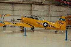 North American SNJ-5 Texan N566TX/04566 Texas ANG, Lone Star Flight Museum Houston, TX