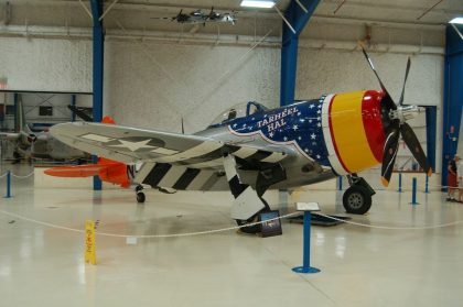 Republic P-47D Thunderbolt N4747P/44-33240/1A-N USAAF, Lone Star Flight Museum Houston, TX