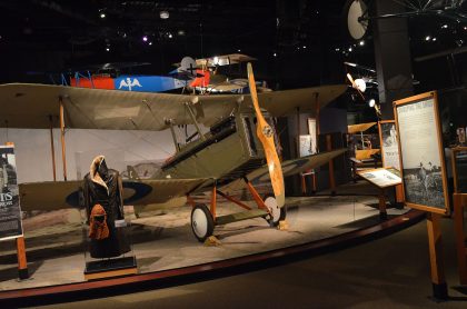 Royal Aircraft Factory S.E.5a (replica) NX910A/C Royal Flying Corps, The Museum of Flight Seattle-Boeing Field, WA USA