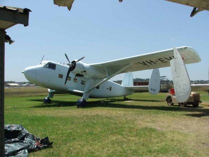 Scottish Aviation Twin Pioneer VH-EVB, Australian Aviation Museum