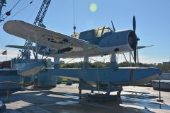 Vought OS2U-2 Kingfisher 3073/55 US Navy, U.S.S. North Carolina Battleship Memorial Wilmington, North Carolina