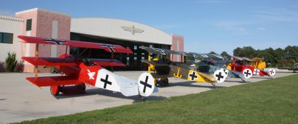 WW1 Triplanes, Military Aviation Museum Virginia Beach, VA