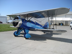 Waco UBF-2 NC13027, Western Antique Aeroplane and Automobile Musem (WAAAM)