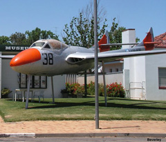 de Havilland DH.115 Vampire T.35 A79-638, Beverley Aviation museum