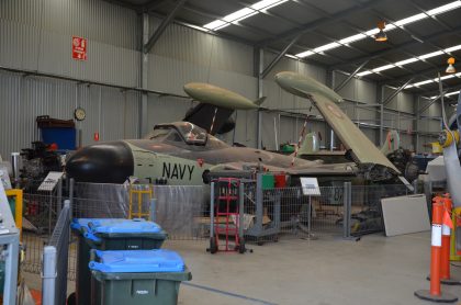 de Havilland Sea Venom FAW.53 WZ931 877 Royal Australian Navy, South Australian Aviation Museum