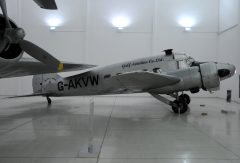 Avro Anson C.19 G-AKVW Gulf Aviation Co. Ltd. Al Mahatta Museum متحف المحطة