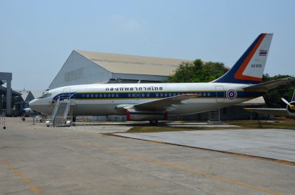 Boeing 737-2Z6 L11-12 6 22-222 Royal Thai Air Force, Royal Thai Air Force Museum Les Spearman