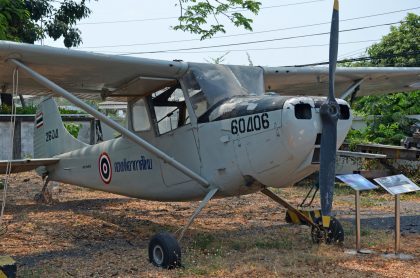 Cessna O-1A Bird Dog T2-2715 2604 60406 Royal Thai Air Force, Royal Thai Air Force Museum Les Spearman