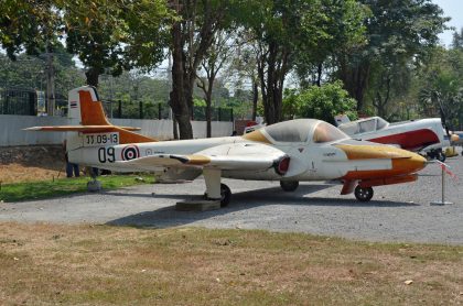 Cessna T-37B Tweety RR.09-13 09 Royal Thai Air Force, Royal Thai Air Force Museum Les Spearman