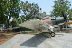 Douglas A-1H Skyraider 14 072 Royal Thai Air Force, Royal Thai Air Force Museum Les Spearman