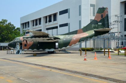 Fairchild C-123B Provider L4-7 07 555 Royal Thai Air Force, Royal Thai Air Force Museum Les Spearman