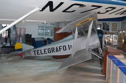 Hanriot Dupont HD-1 "Telegrafo 1", Museo Aeronautico de Quito