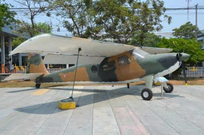 Helio U-10B Super Courier 7135 66-14332 Royal Thai Air Force, Royal Thai Air Force Museum Les Spearman