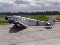 Junkers Ju52-3m-de FAC625, Museo Aeroespacial Colombiano