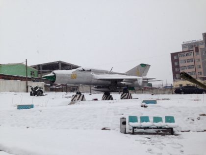 Mikoyan-Gurevich MiG-21PFM 137 Mongolian Air Force, Mongolian Military Museum Ulaanbaatar Mongolia