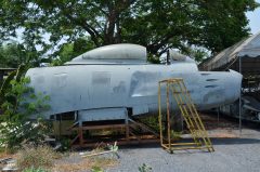 North American F-86F Sabre stored Royal Thai Air Force, Royal Thai Air Force Museum Les Spearman