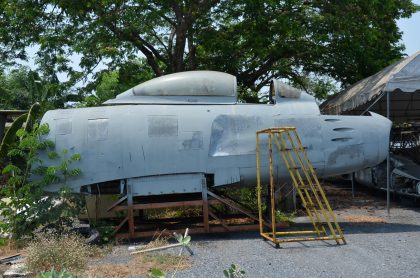 North American F-86F Sabre stored Royal Thai Air Force, Royal Thai Air Force Museum Les Spearman