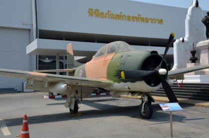 North American T-28D Trojan 0-37661 Royal Thai Air Force, Royal Thai Air Force Museum Les Spearman