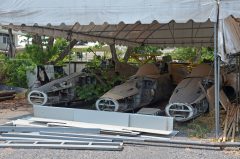 Northrop F-5 Freedom Fighters stored Royal Thai Air Force Museum Les Spearman