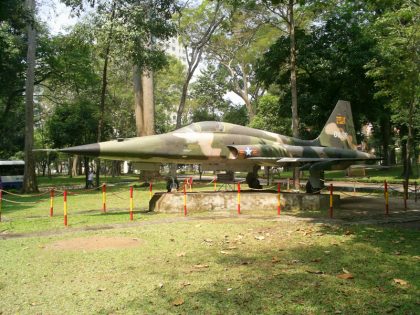 Northrop F-5E Tiger II 01638 Vietnam Air Force, The Independence Palace Dinh Độc Lập