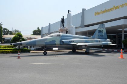 Northrop RF-5A Freedom Fighter TKh18-3 13 70104 97158 Royal Thai Air Force, Royal Thai Air Force Museum Les Spearman