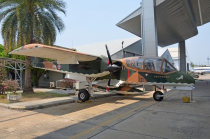 Rockell OV-10C Bronco J5-10 14 41110 158405 Royal Thai Air Force, Royal Thai Air Force Museum Les Spearman