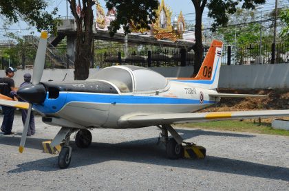 SIAI SF260MT RR.08-17 08 Royal Thai Air Force, Royal Thai Air Force Museum Les Spearman