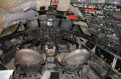 de Havilland DH.106 Comet G-AMXA B.O.A.C. cockpit, Al Mahatta Museum متحف المحطة