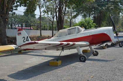 de Havilland DHC-1 Chipmunk F9-24 95 Royal Thai Air Force, Royal Thai Air Force Museum Les Spearman