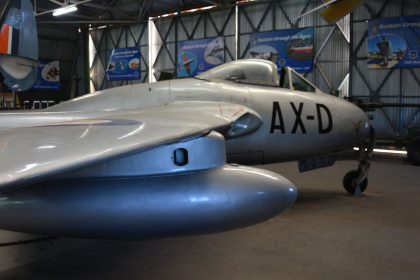 de Havilland Vampire FB.5 208 South African Air Force, South African Air Force Museum Cape Town