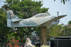 North American T-28D Trojan JF13-119 Royal Thai Air force, Thai National Memorial อนุสรณ์สถานแห่งชาติ Bangkok