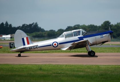 De Havilland DHC-1 Chipmunk G-BBMO WK514 RAF private