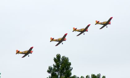 4 Fokker S-11's of Fokker Four