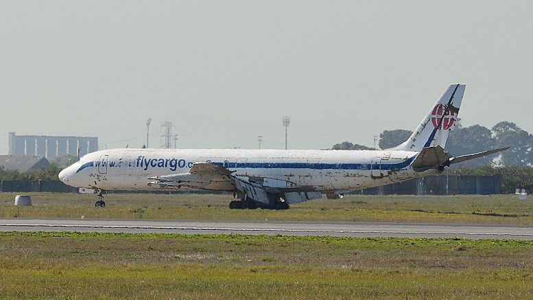 McDonnell Douglas DC-8-62H(F) ZS-OZV African International Airlines Cape Town International