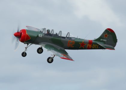 Yakovlev (Bacau) Yak-52 PH-DTX 877803 62 DOSAAF (Yak Formation)