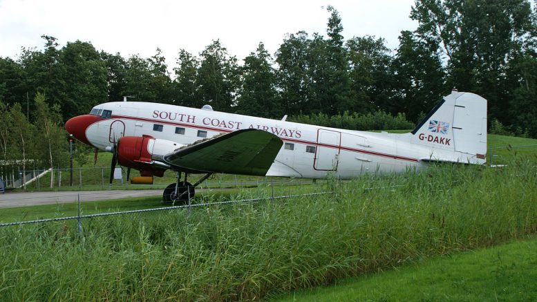 Douglas C-47A Dakota G-DAKK South Coast Airways