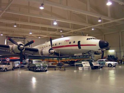 Lockheed L-749A Constellation N7777G TWA, Science Museum Wroughton