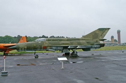 Mikoyan Gurevich MiG-21bis 24+53 German Air Force, Flugplatzmuseum AirportPark Neuhardenberg, Germany