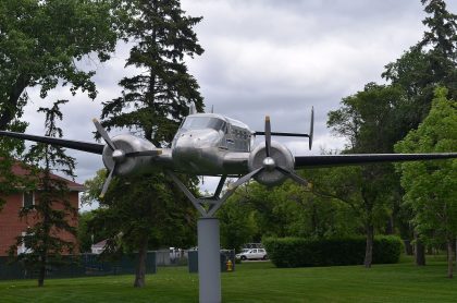 Beechcraft D18S CF-MPH Royal Canadian Mounted Police, Regina