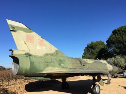 Dassault Mirage 5BA BA33 Belgian Air Force, Chateau de Bosc, Domazan France