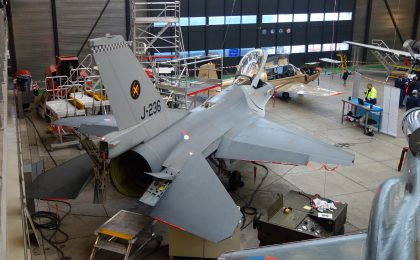 General Dynamics F-16A Fighting Falcon J-236 Royal Netherlands Air Force, ROC van Amsterdam – MBO College Airport, Hoofddorp