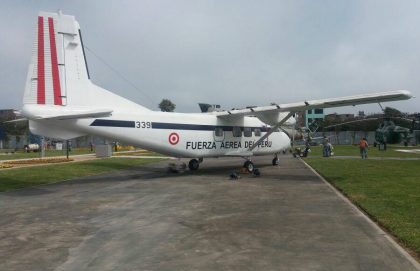 Harbin Y12-II 339 Peruvian Air Force, Parque del Aire, Santiago de Surco, Lima Peru