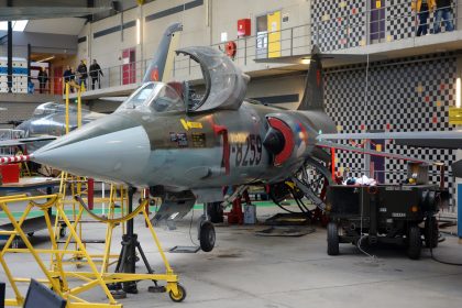 Lockheed F-104G Starfighter D-8259 Royal Netherlands Air Force, ROC van Amsterdam – MBO College Airport, Hoofddorp