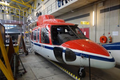 Sikorsky S.76B Spirit PH-NZV CHC Helicopters, ROC van Amsterdam – MBO College Airport, Hoofddorp