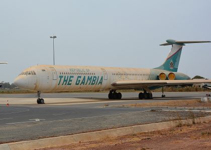 Ilyushin Il-62M C5-RTG Republic of the Gambia, Banjul International Airport, The Gambia