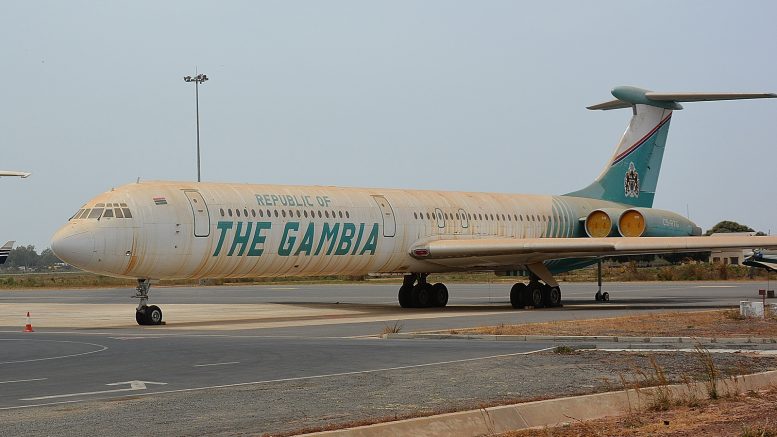 Ilyushin Il-62M C5-RTG Republic of the Gambia, Banjul International Airport, The Gambia